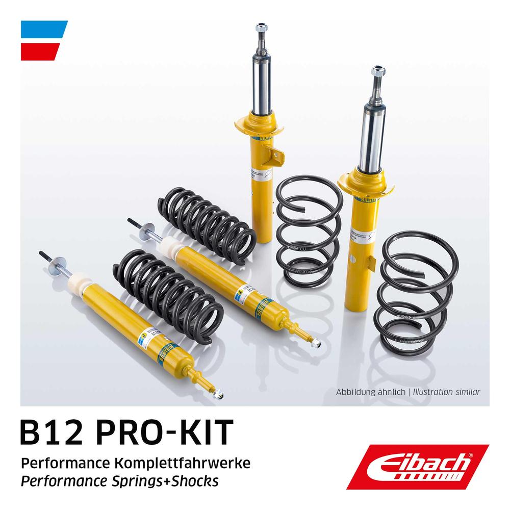 Eibach - Bilstein B12 Pro-Kit Sportfahrwerk für Volkswagen (VW) Touran II Typ 1T 