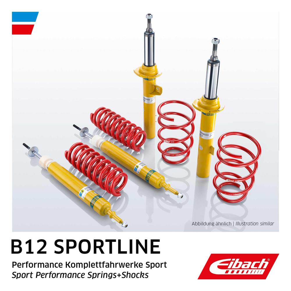 Eibach - Bilstein B12 Sportline Sportfahrwerk für Audi A3 Typ GY (Sportback) 