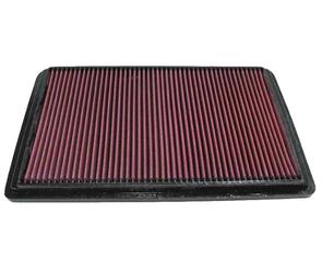 K&N Luftfilter (Ersatz) Tauschfilter für Mitsubishi Pajero IV Typ V80 