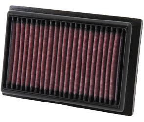 K&N Luftfilter (Ersatz) Tauschfilter für Toyota Yaris III Typ XP13 