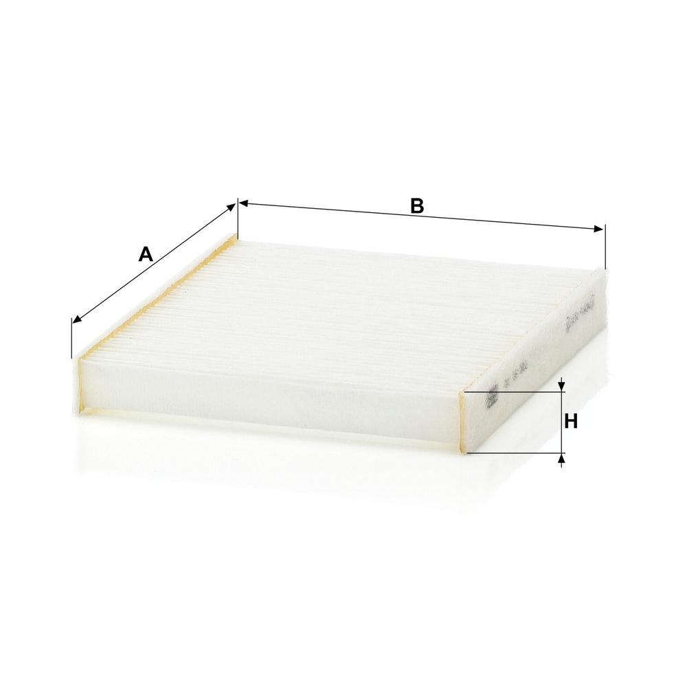 MANN Innenraumfilter Innenraumfilter für Daihatsu Cuore VII (L2) 