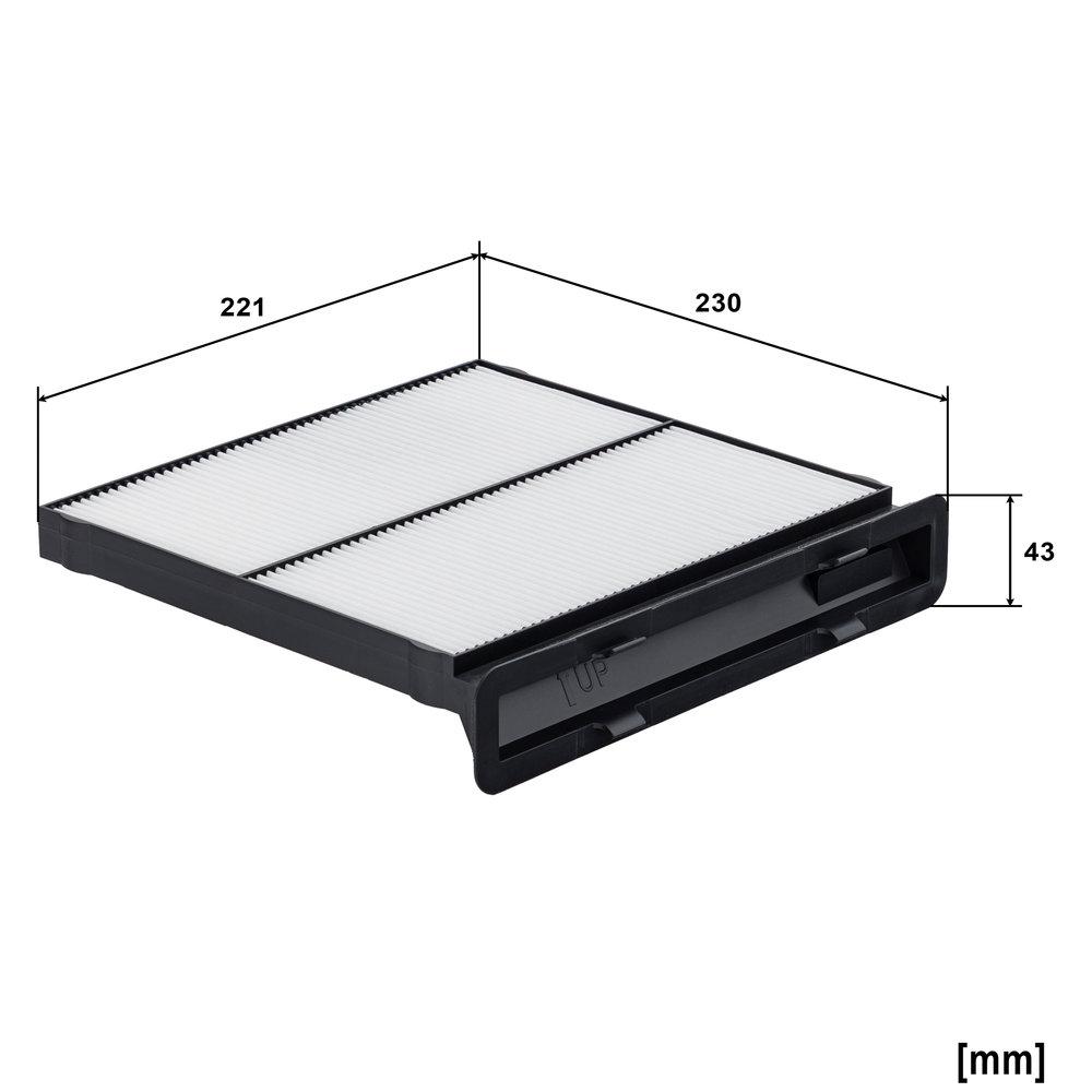 MANN Innenraumfilter Innenraumfilter für Subaru XV Typ G5 