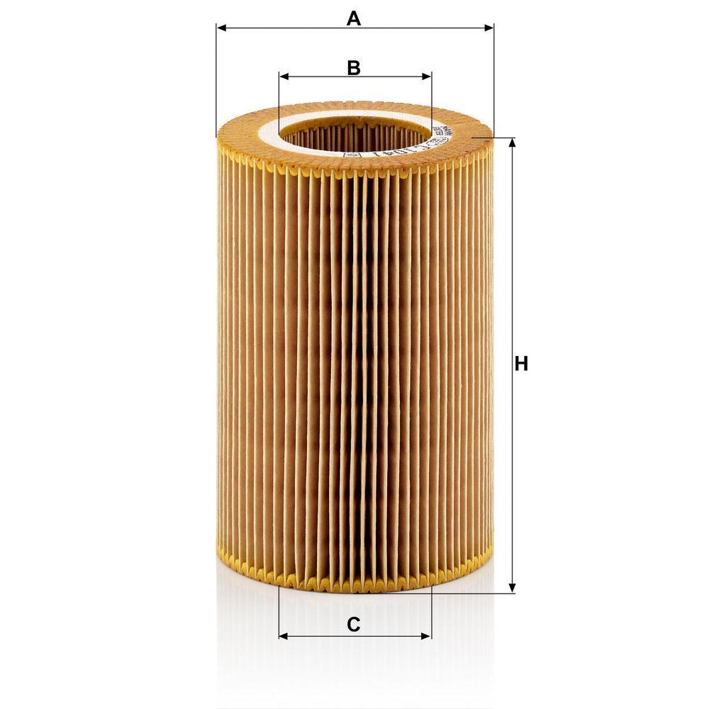 MANN Luftfilter (Ersatz)  für Smart Fortwo Cabrio I (98-07) (MC01) 