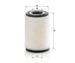 MANN Luftfilter (Ersatz)  für Nissan NP300 Typ D22N 