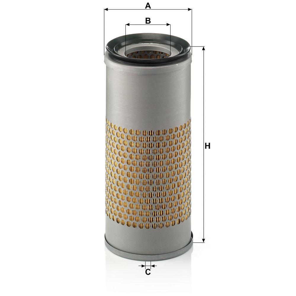 MANN Luftfilter (Ersatz)  für Land Rover Defender 90 Station Wagon Typ LD 
