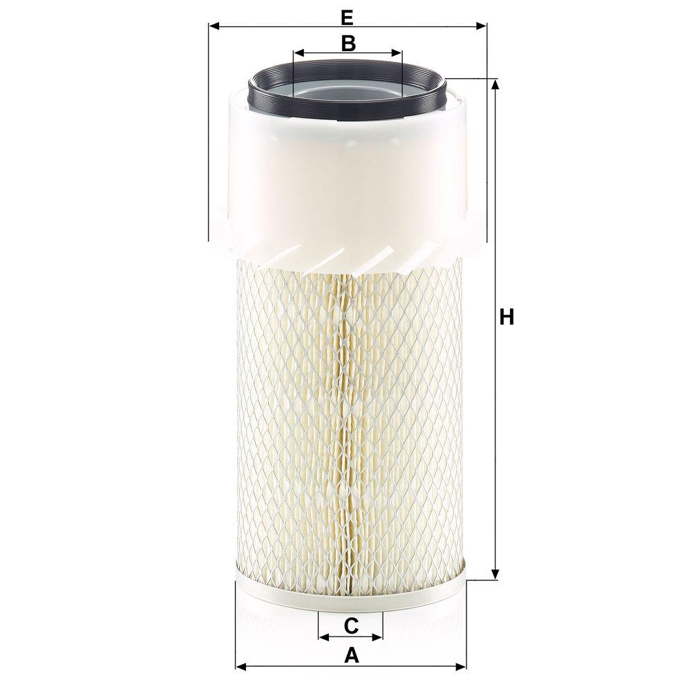 MANN Luftfilter (Ersatz)  für Mitsubishi L300 Kleinbus 