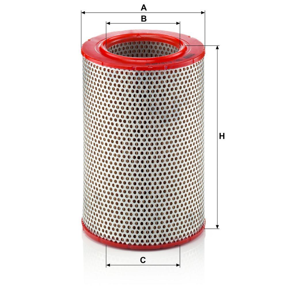 MANN Luftfilter (Ersatz)  für Mercedes Heckflosse Typ W111, W112 
