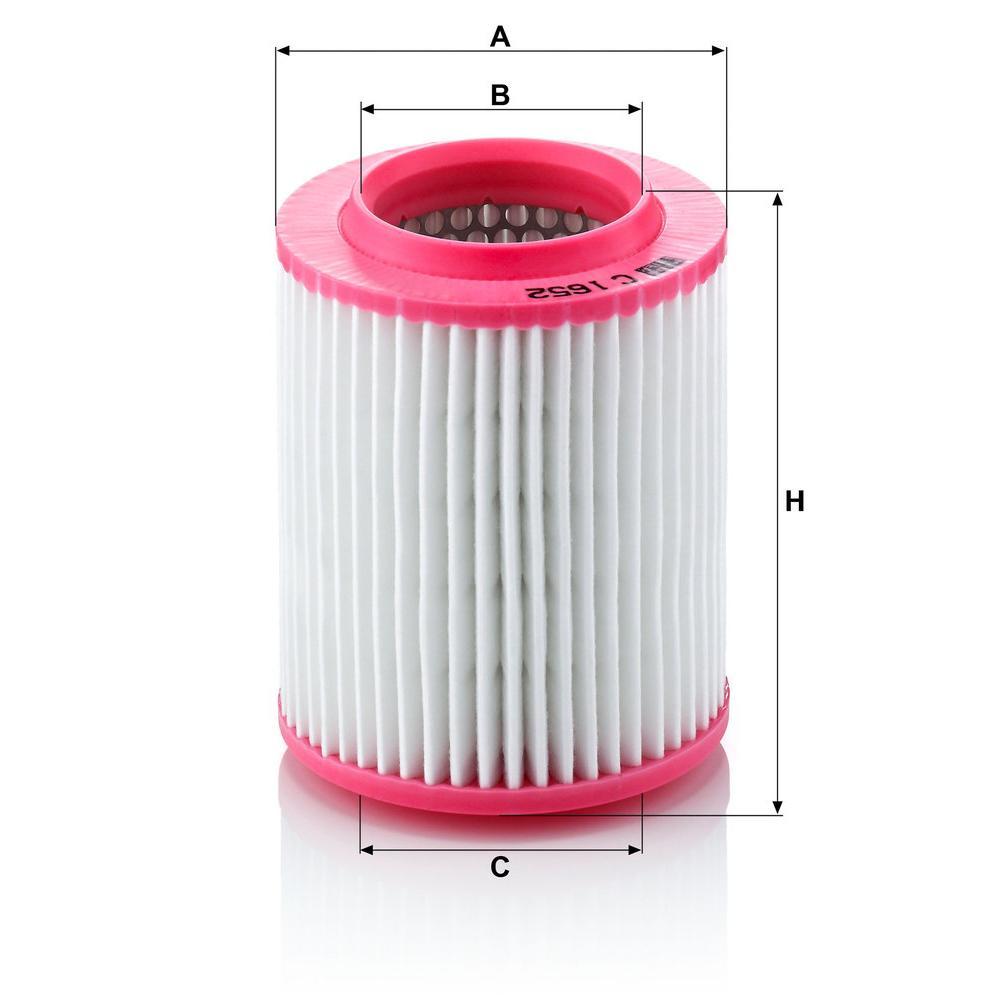 MANN Luftfilter (Ersatz)  für Audi A8 Typ D3/4E 