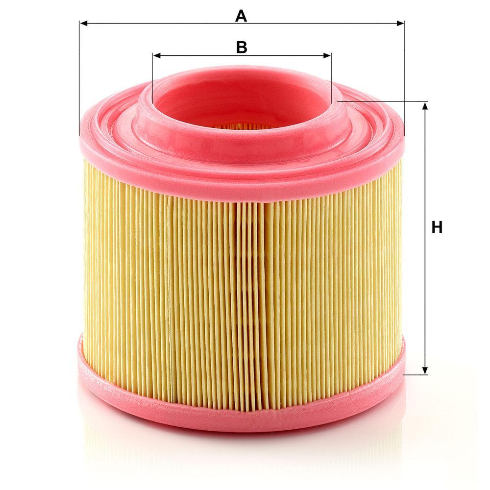 MANN Luftfilter (Ersatz)  für Audi A6 Typ 4F/C6 (Limousine) 