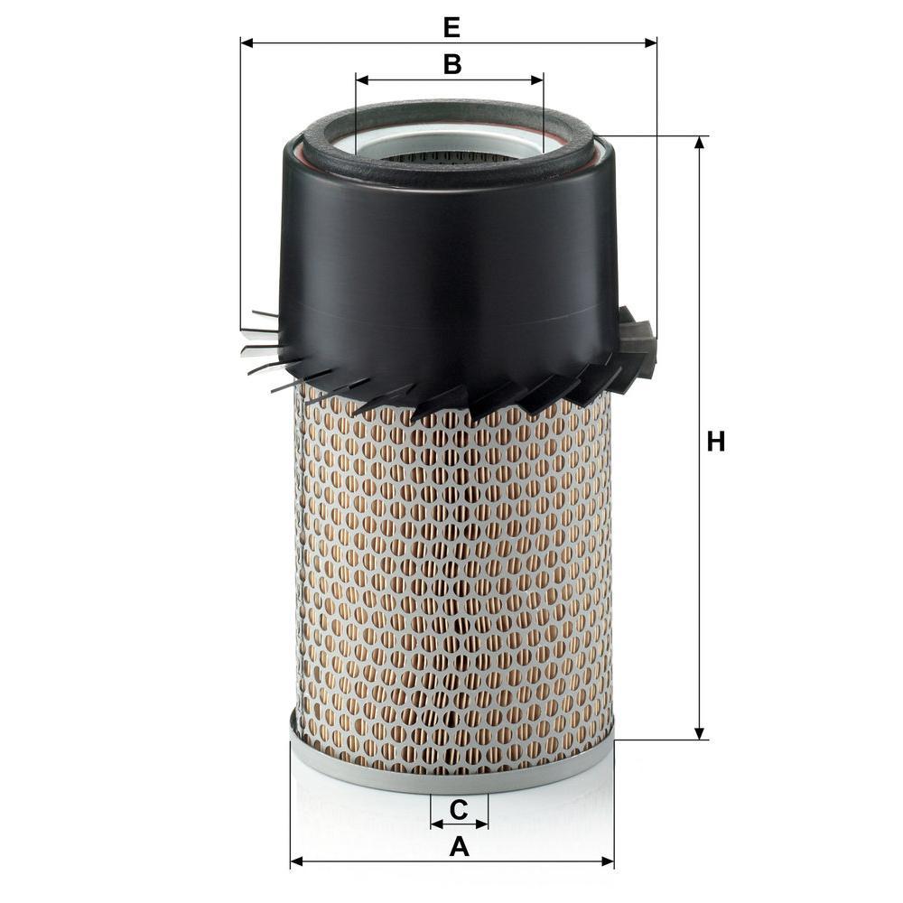 MANN Luftfilter (Ersatz)  für Subaru Impreza Typ GC/GF 