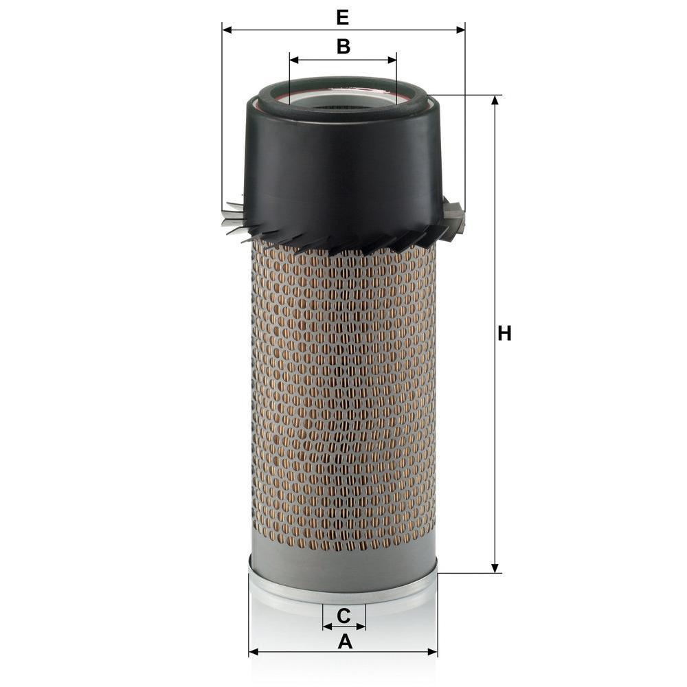 MANN Luftfilter (Ersatz)  für Seat Cordoba Typ 6K,6K/C 