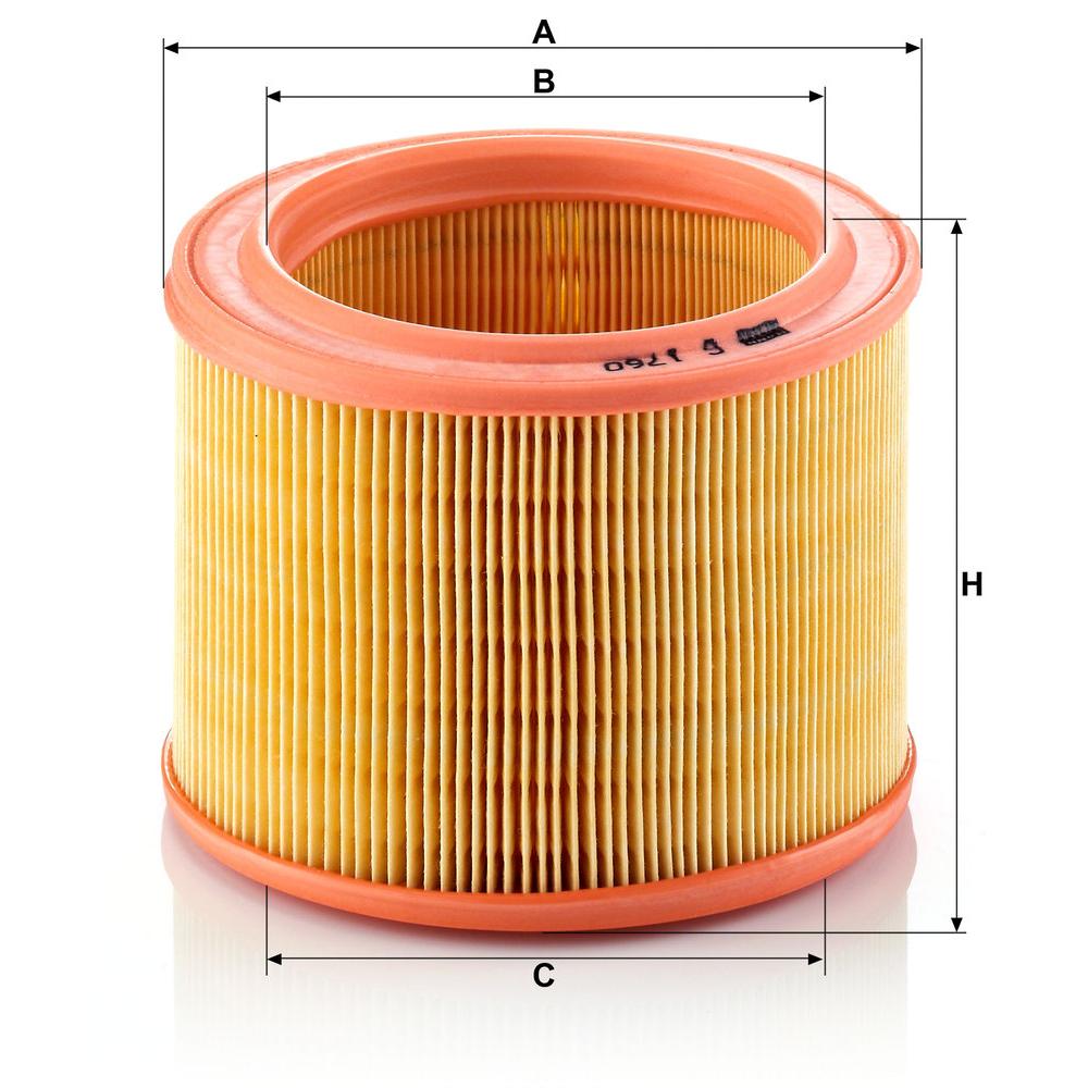 MANN Luftfilter (Ersatz)  für Citroen BX 