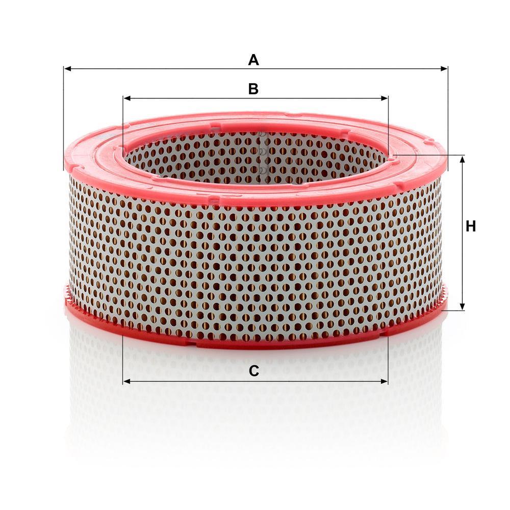 MANN Luftfilter (Ersatz)  für Renault R6 