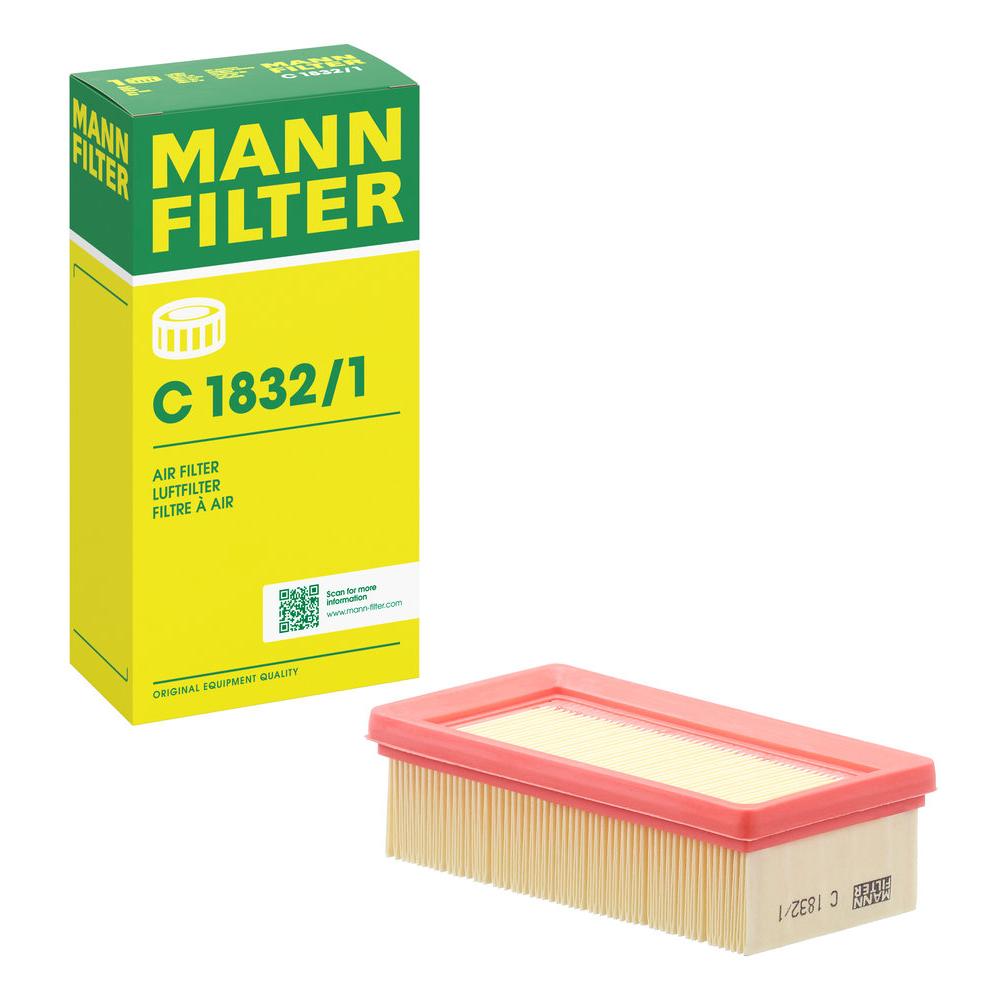 MANN Luftfilter (Ersatz) MANN Luftfilter für Fiat Panda Typ 141A 