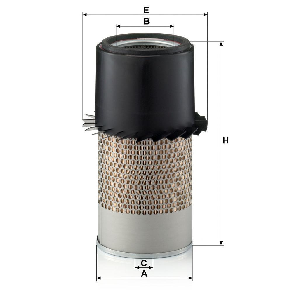 MANN Luftfilter (Ersatz)  für Ssangyong Kyron Typ DJ 