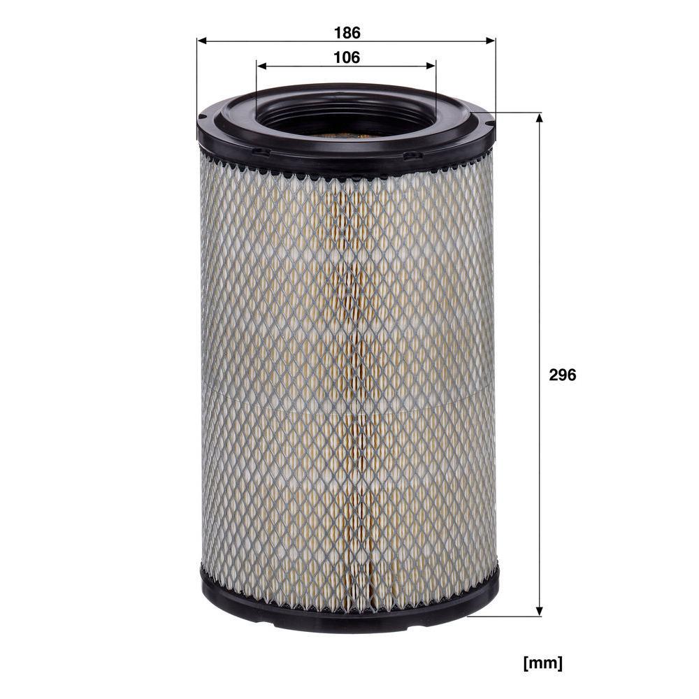 MANN Luftfilter (Ersatz)  für Audi A4 Typ 8ED/B7 (Avant) 