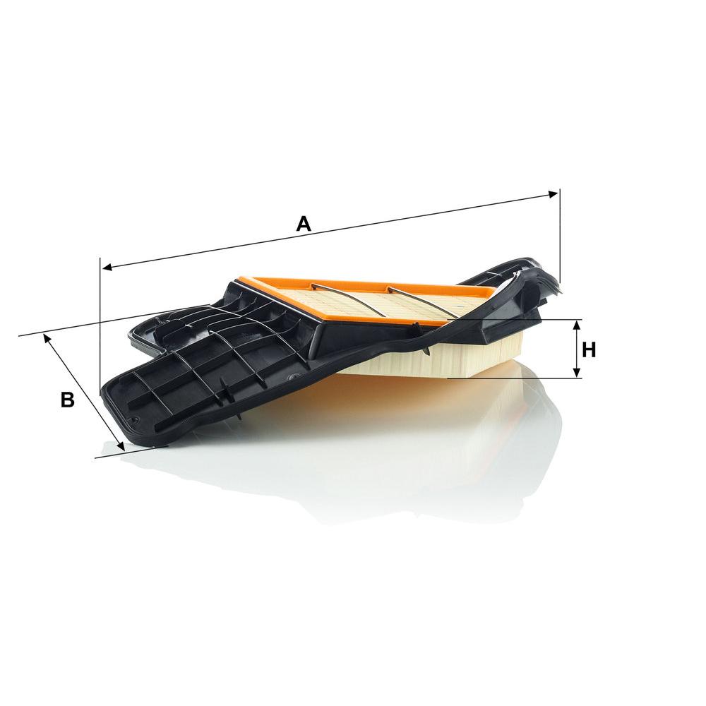MANN Luftfilter (Ersatz)  für BMW Alpina B7 xDrive (F01) 