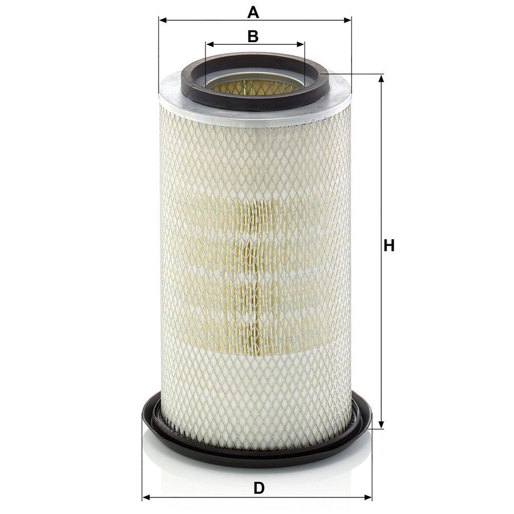 MANN Luftfilter (Ersatz)  für Citroen Jumper Typ 244 L 