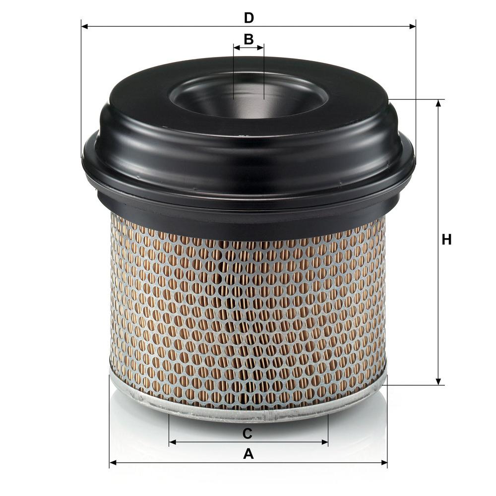 MANN Luftfilter (Ersatz)  für Ford Grand C-Max Typ DXA (10->) 