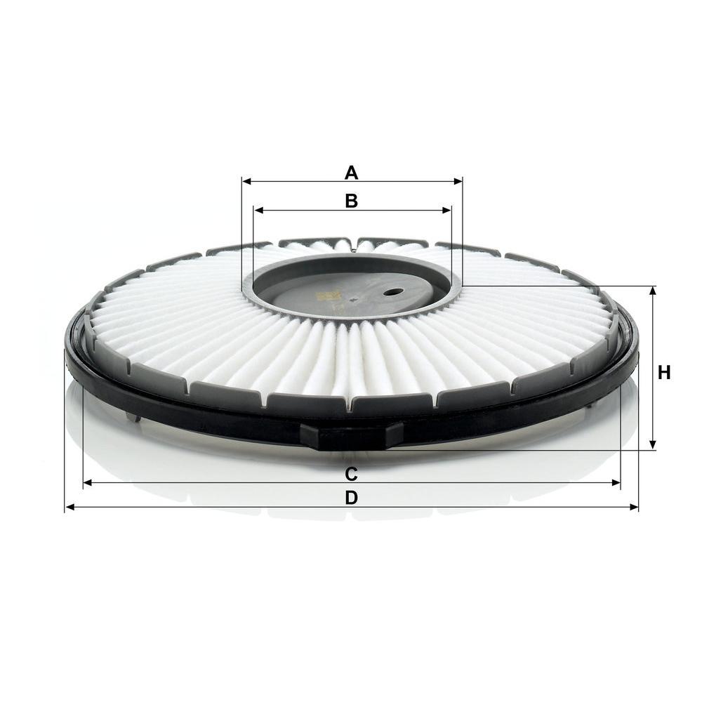 MANN Luftfilter (Ersatz)  für Daihatsu Cuore III (L201) 