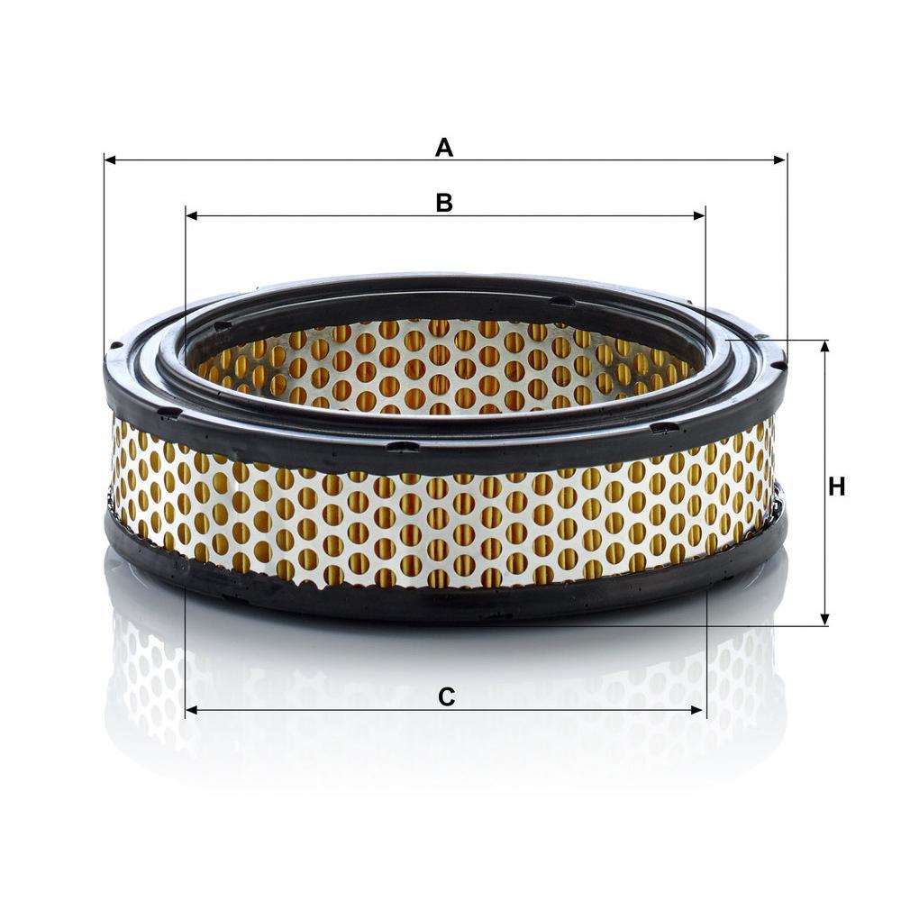 MANN Luftfilter (Ersatz)  für Austin Mini 850 MKII 