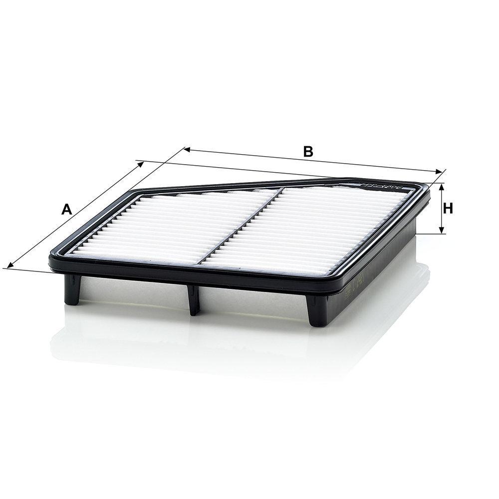 MANN Luftfilter (Ersatz)  für Hyundai Matrix Typ FC 