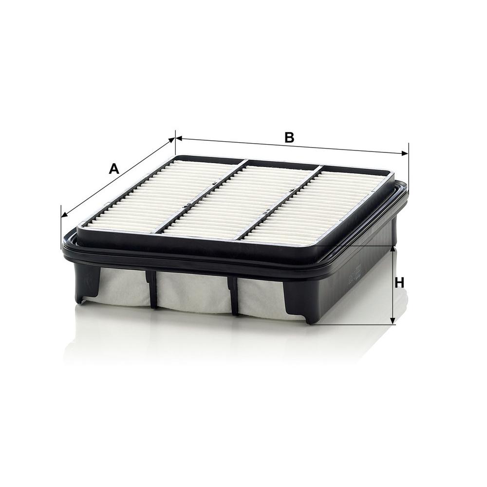 MANN Luftfilter (Ersatz)  für Mitsubishi Space Wagon II Typ N30/40 