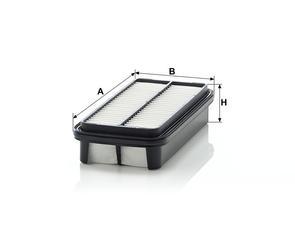 MANN Luftfilter (Ersatz)  für Toyota Paseo Typ L5 