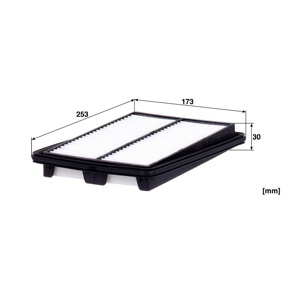 MANN Luftfilter (Ersatz)  für Nissan Qashqai Typ J11 