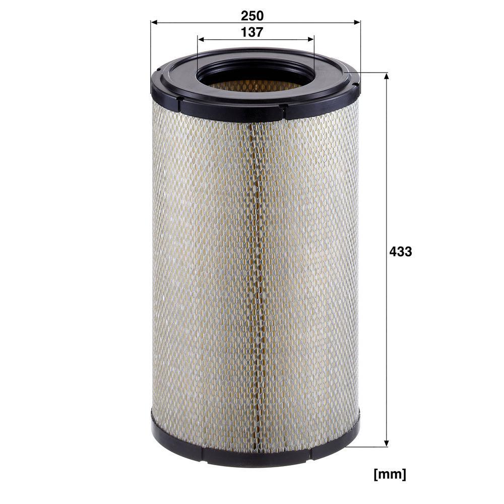 MANN Luftfilter (Ersatz)  für Peugeot Boxer Typ 244L 