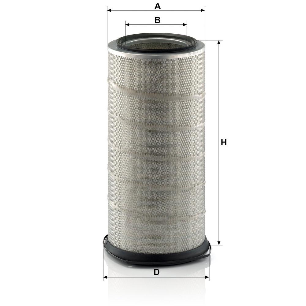 MANN Luftfilter (Ersatz)  für Mercedes Sprinter II Typ 906BA35 