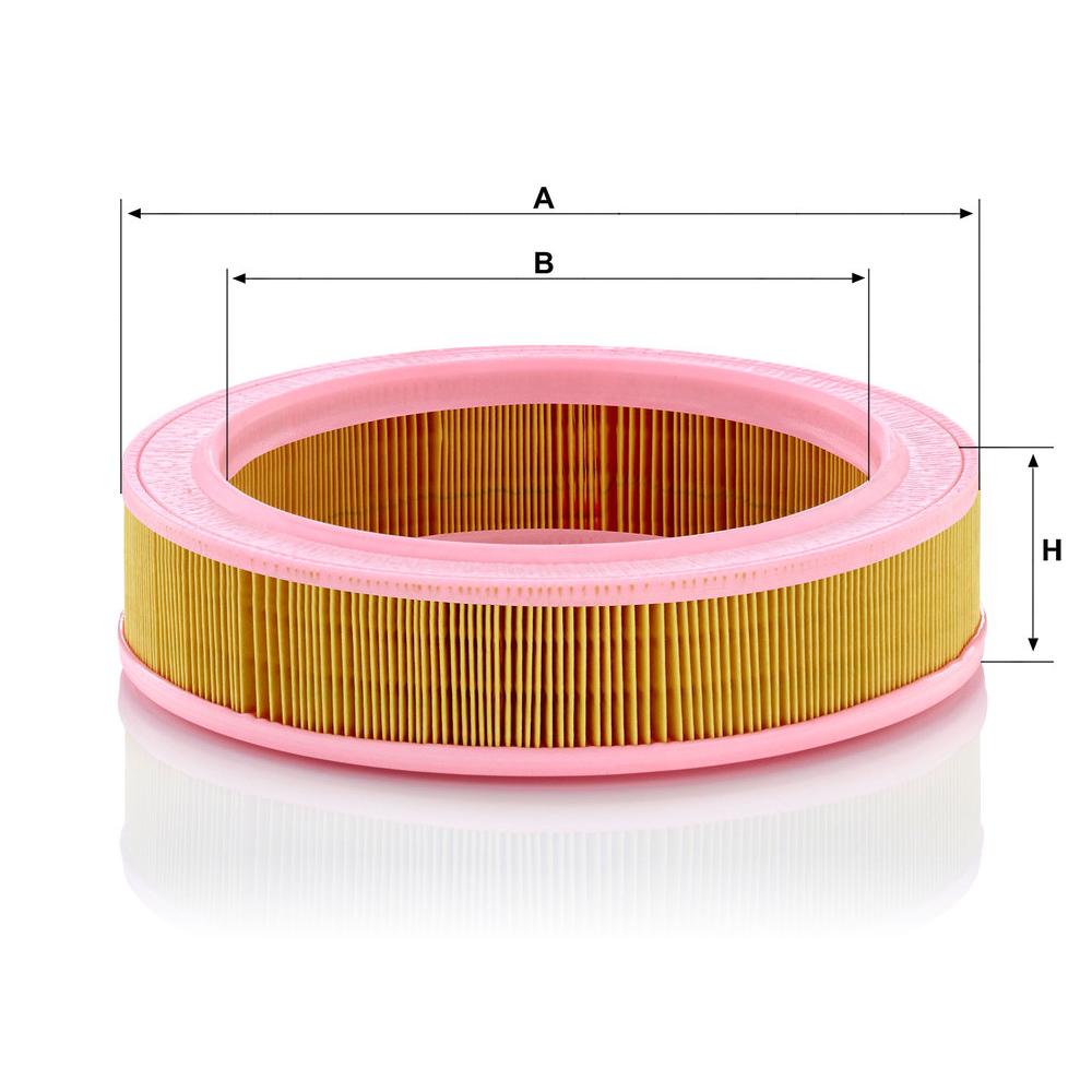 MANN Luftfilter (Ersatz)  für Renault R5 