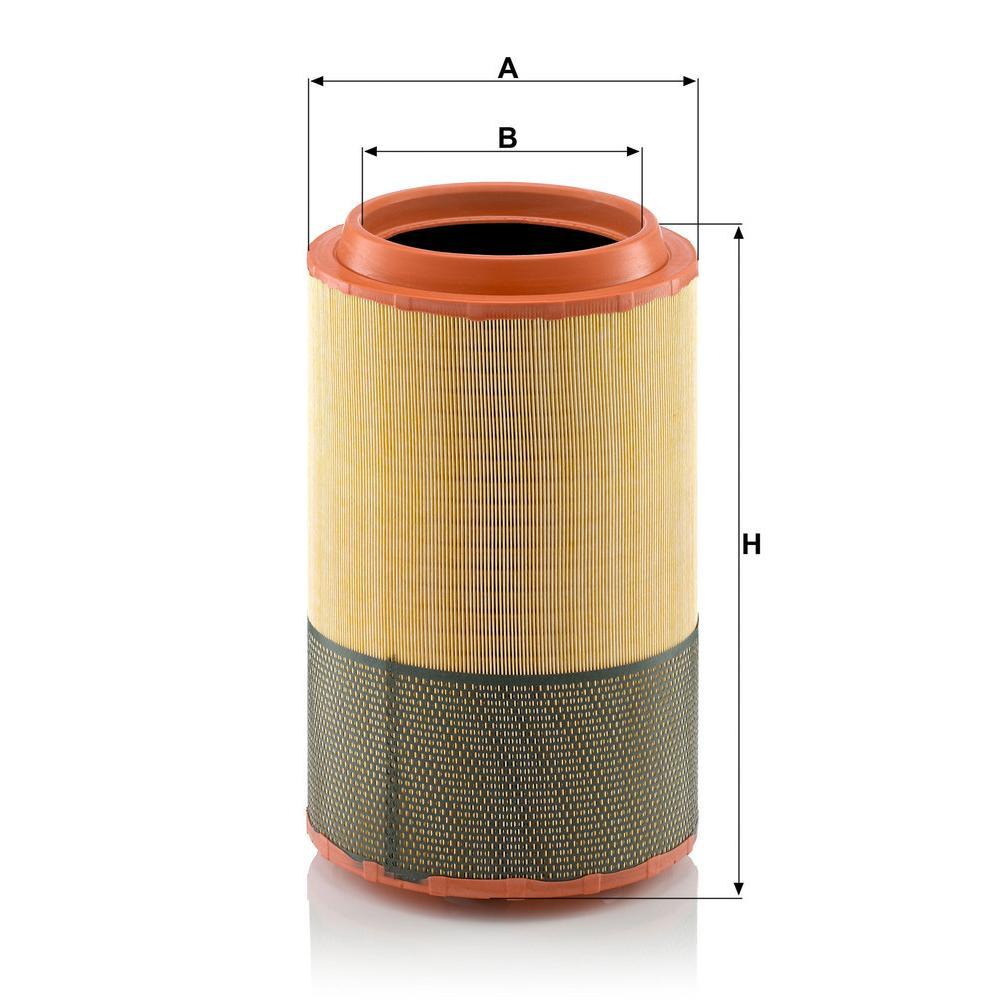 MANN Luftfilter (Ersatz)  für Opel Corsa C Typ CORSA-C 