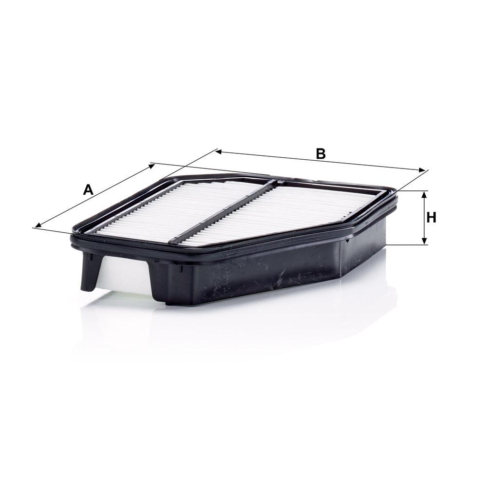 MANN Luftfilter (Ersatz)  für Honda Civic 8 Dreitürer (FN) 
