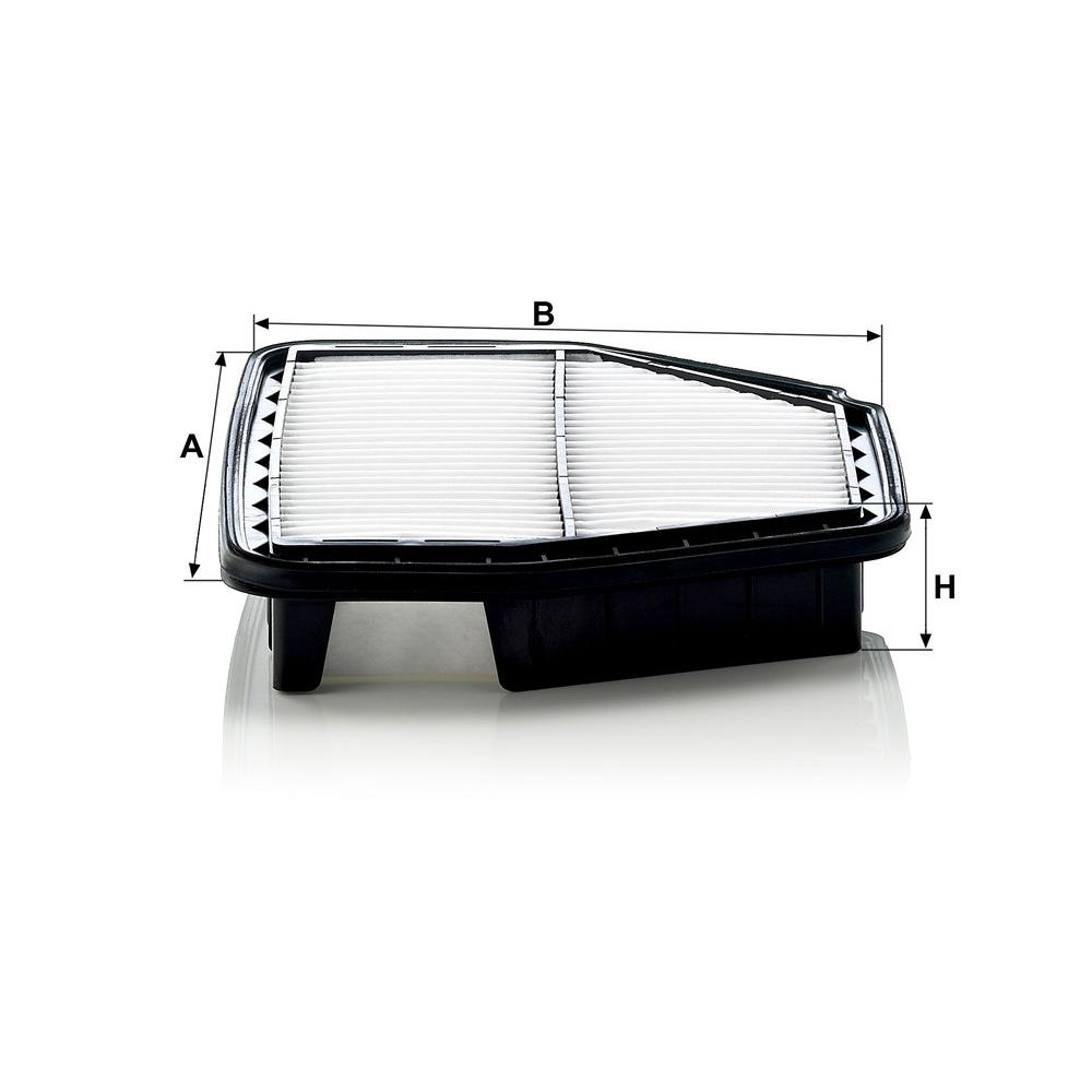 MANN Luftfilter (Ersatz)  für Chevrolet Captiva Typ KLAC 
