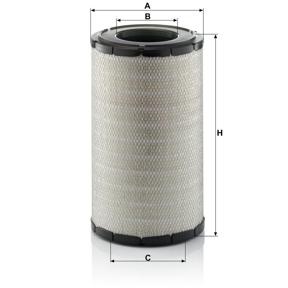 MANN Luftfilter (Ersatz)  für Audi A5 Typ B8 (Cabriolet) Facelift 