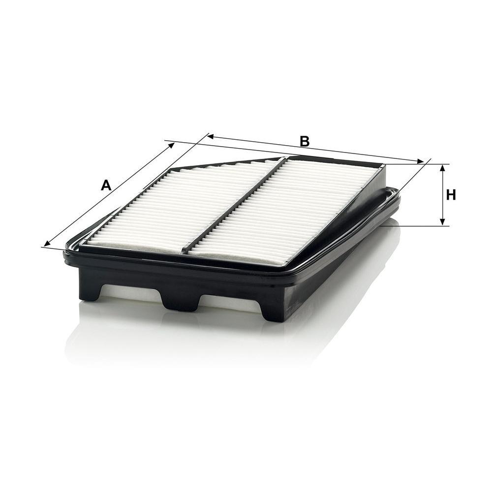 MANN Luftfilter (Ersatz)  für Honda Civic 8 Fünftürer (FK) 