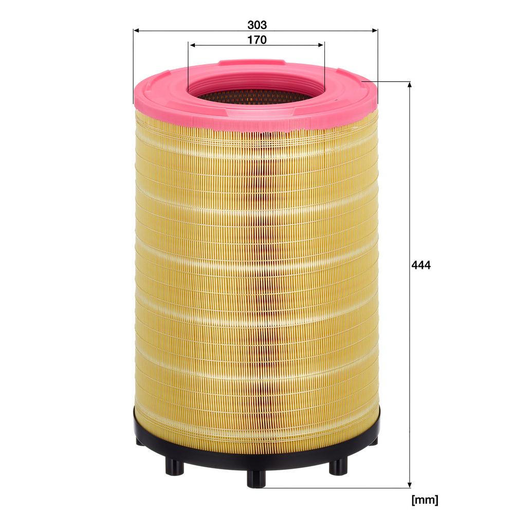 MANN Luftfilter (Ersatz)  für Peugeot 607 