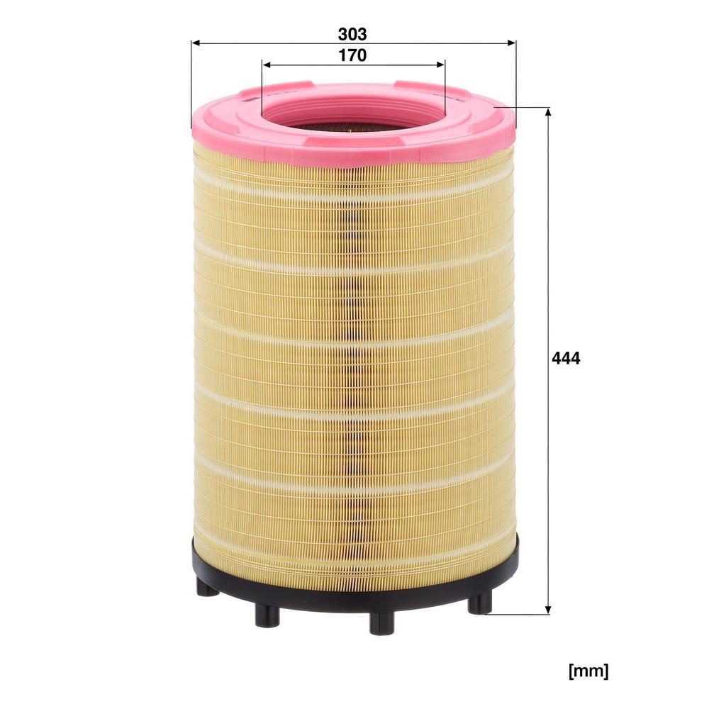 MANN Luftfilter (Ersatz)  für Peugeot 607 