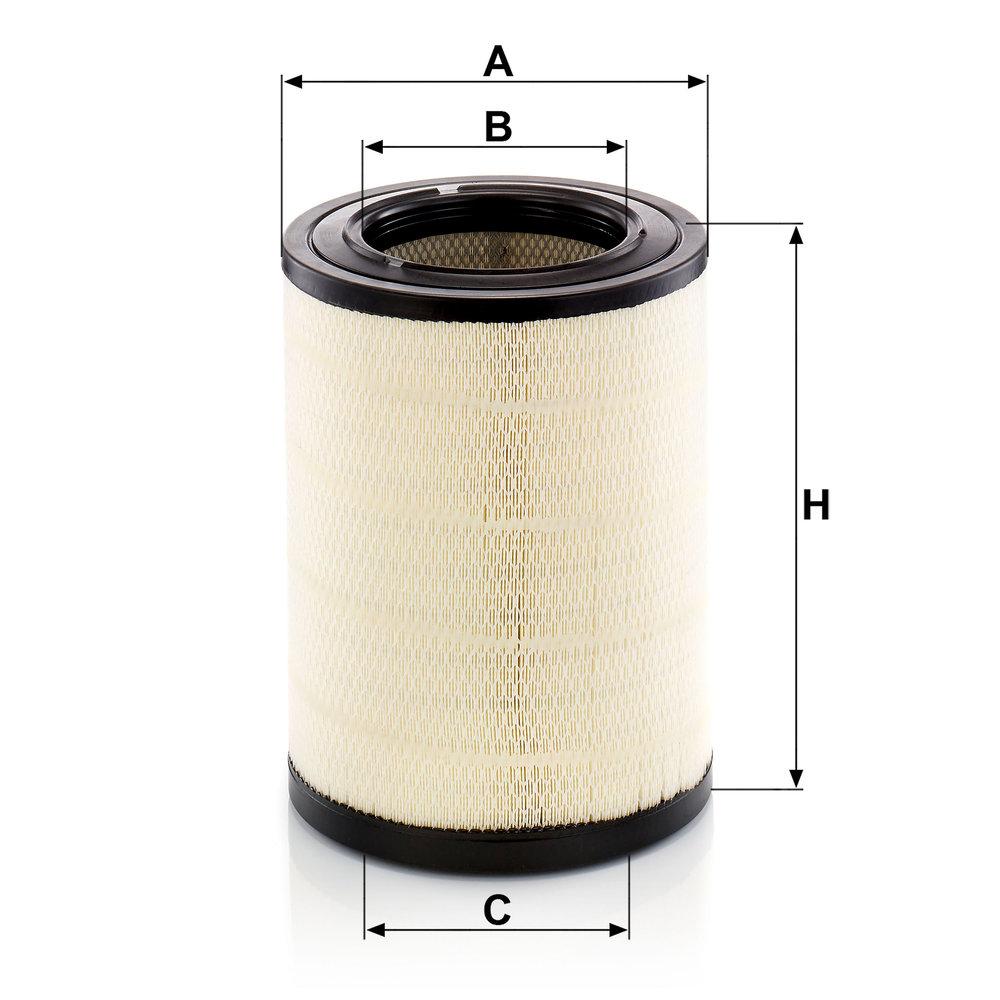 MANN Luftfilter (Ersatz)  für Lancia Thesis Typ 841 