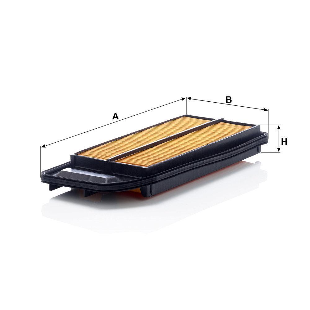 MANN Luftfilter (Ersatz)  für Honda Accord VII Limousine (CL,CN) 
