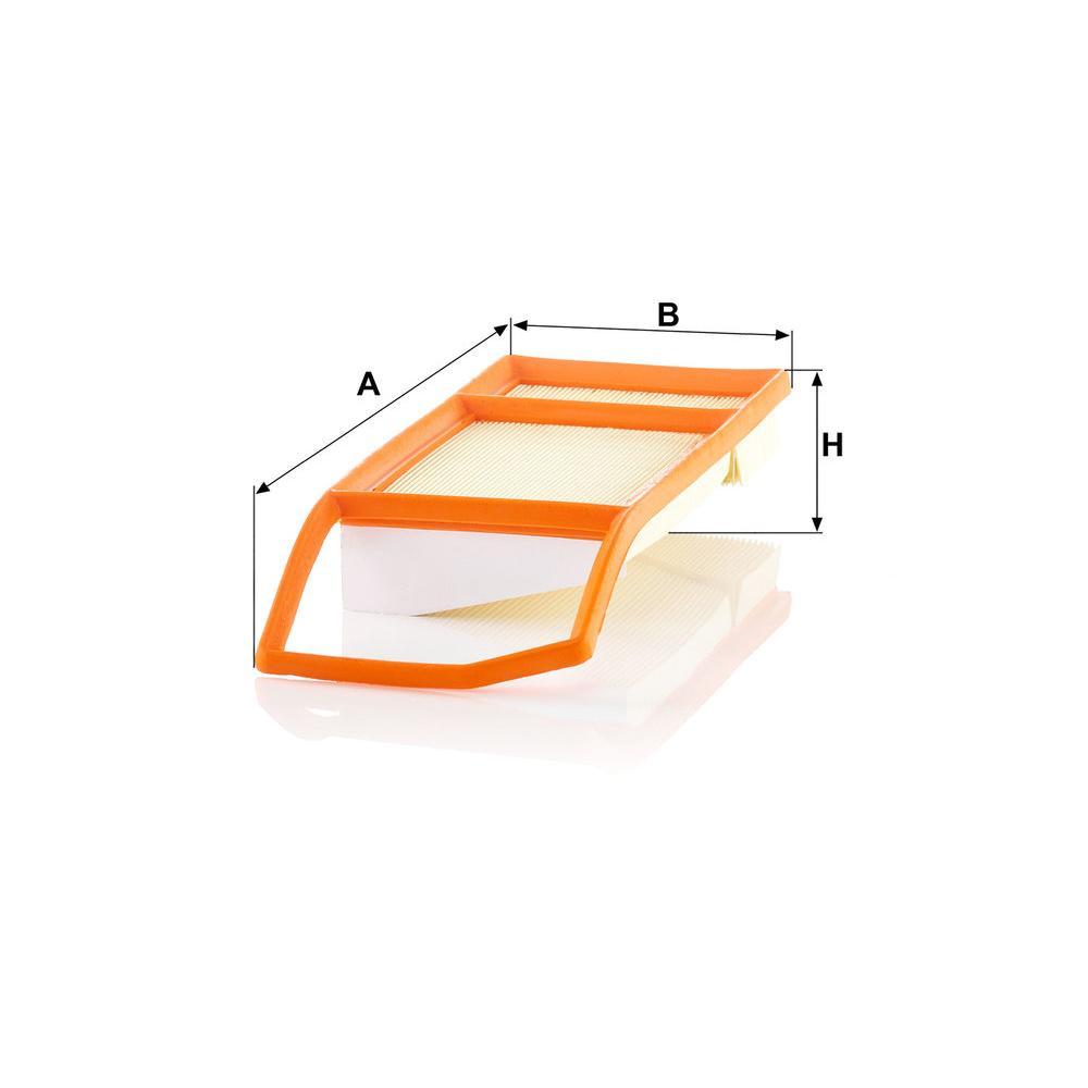 MANN Luftfilter (Ersatz)  für Fiat 500 Cabrio Facelift Typ 312 