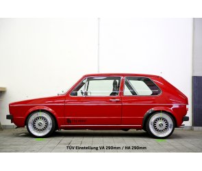 TA Technix Gewindefahrwerk Deep  härteverstellbar für Volkswagen (VW) Golf 1 