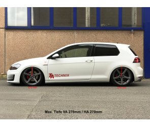TA Technix Gewindefahrwerk Deep  für Volkswagen (VW) Golf 7 