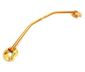 TA Technix Domstreben  Alu-Domstrebe gold vorne für BMW 316i Typ E30 (Limousine)