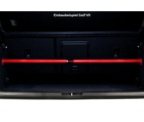 TA Technix Domstreben TA Technix Stahl-Domstrebe rot (pulverbeschichtet) hinten für Volkswagen (VW) Golf 4 Variant 