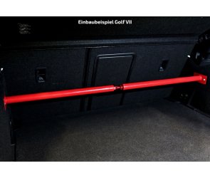TA Technix Domstreben TA Technix Stahl-Domstrebe rot (pulverbeschichtet) hinten für Volkswagen (VW) Golf 4 Variant 