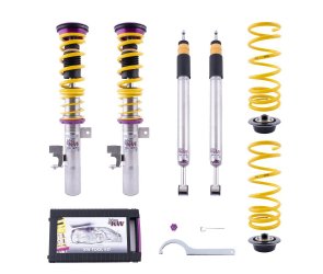 KW Gewindefahrwerk  V3 Inox (mit Druck- & Zugstufendämpfung) für Skoda Octavia III Limousine Typ 5E Ø 55mm, ohne DCC