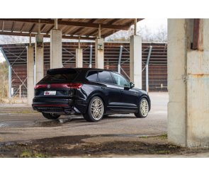 KW Gewindefahrwerk  V3 Inox (mit Druck- & Zugstufendämpfung) für Volkswagen (VW) Touareg III Typ CR ohne DCC, ohne Luftfederung