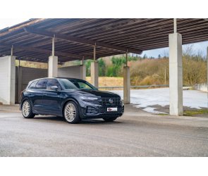 KW Gewindefahrwerk  V3 Inox (mit Druck- & Zugstufendämpfung) für Volkswagen (VW) Touareg III Typ CR ohne DCC, ohne Luftfederung